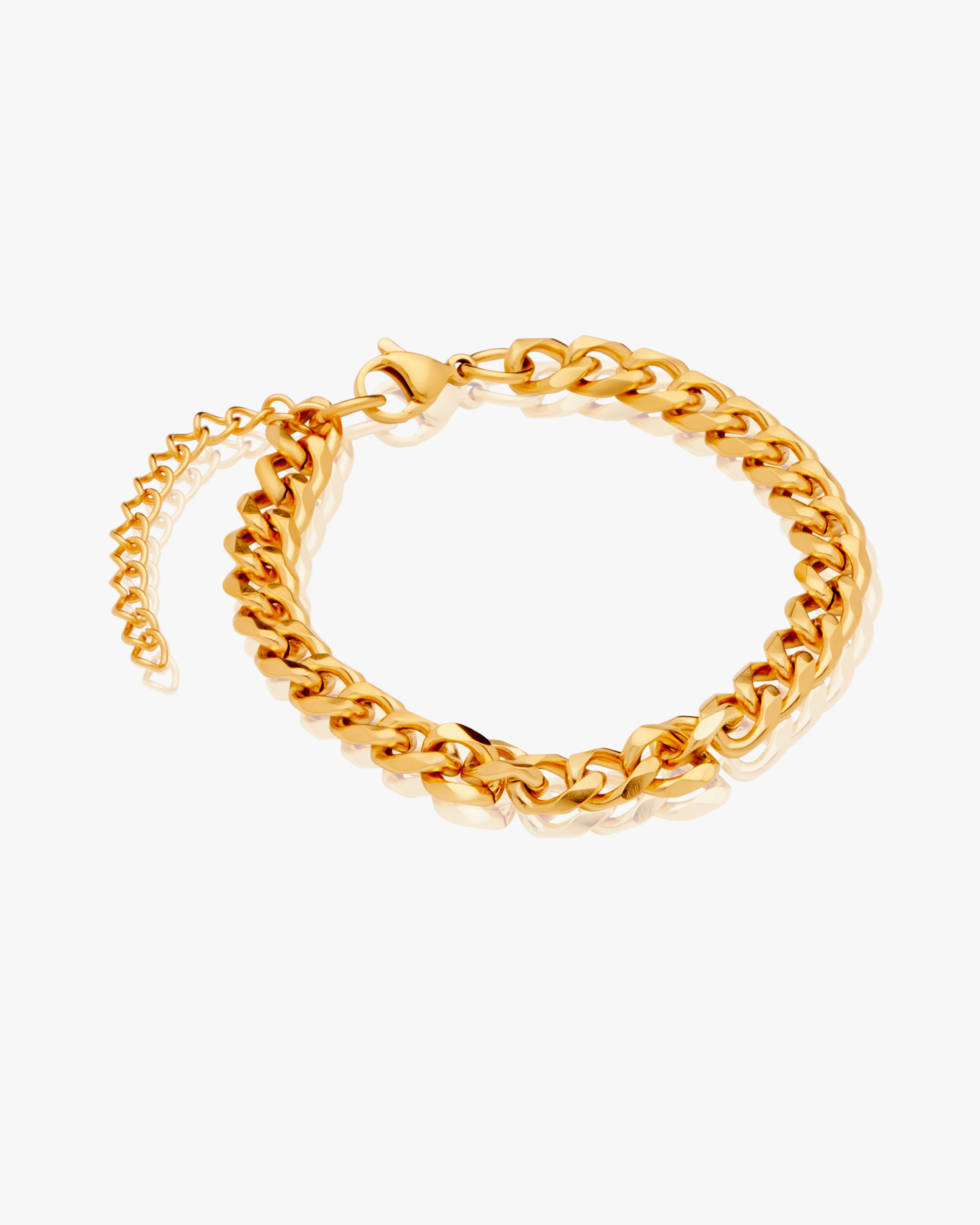 Chunky Gold Cuban Bracelet